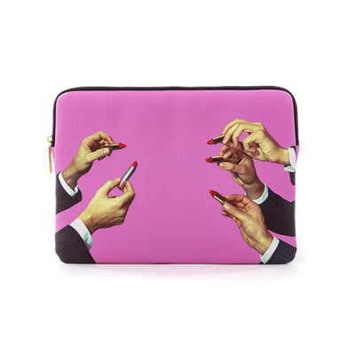 Laptop Bag Lipsticks Pink by DEKOR - Resin Society
