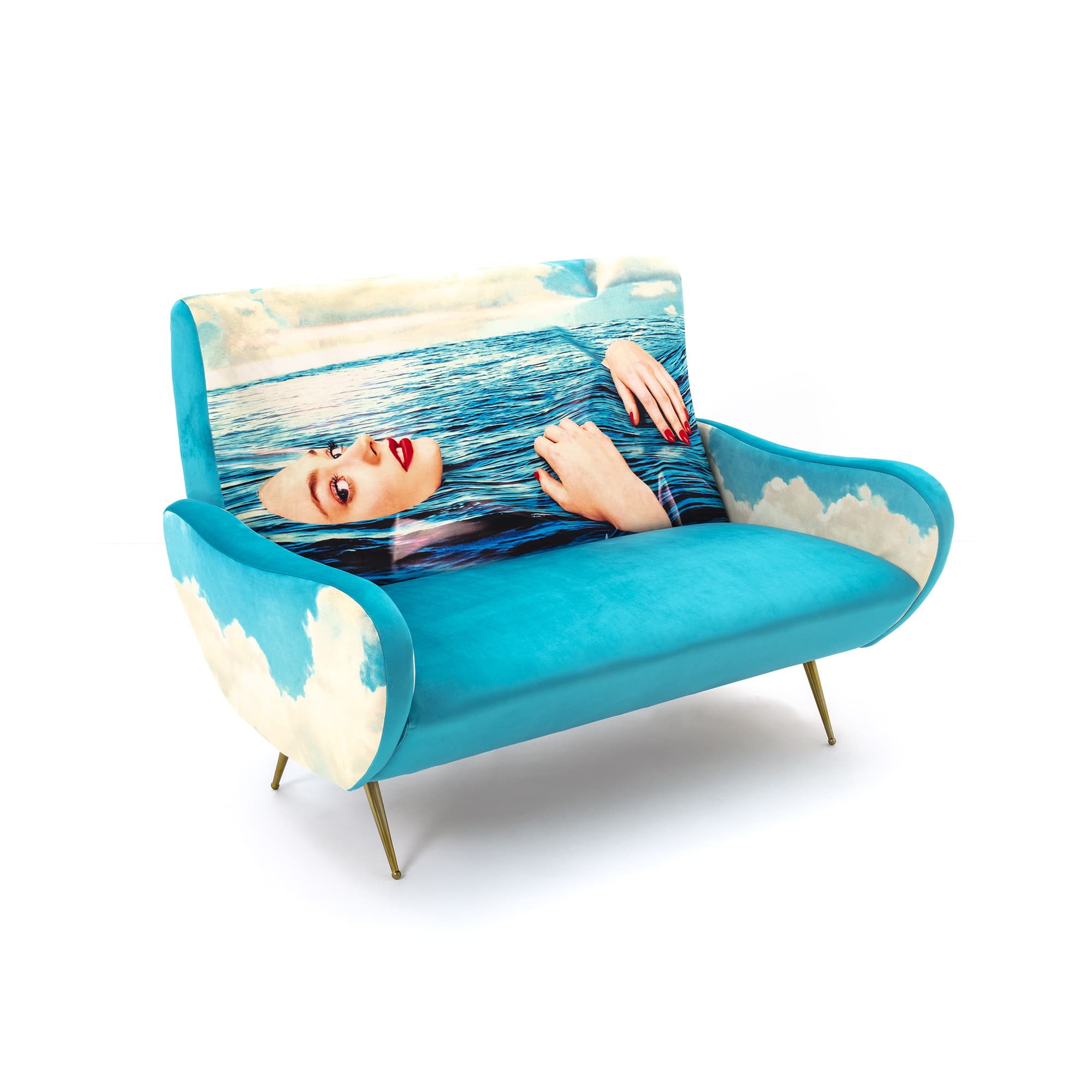 Sofa Two Seater Sea Girl by DEKOR - product image 2 for Resin Society