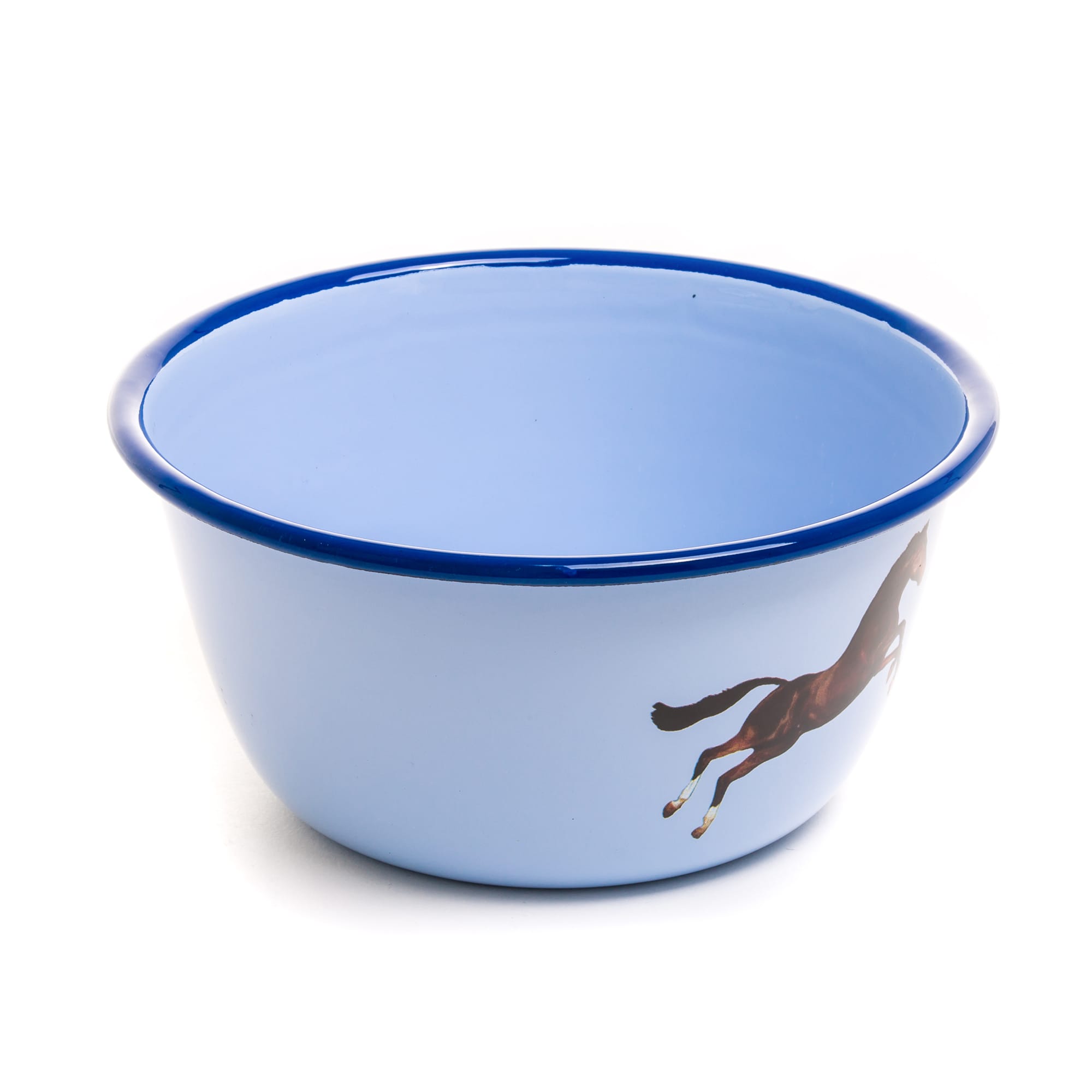 Enamel Bowl Horse detail image - Resin Society