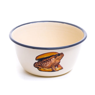 Enamel Bowl Toad by DEKOR - Resin Society
