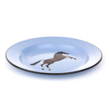Enamel Plate Horse detail image - Resin Society
