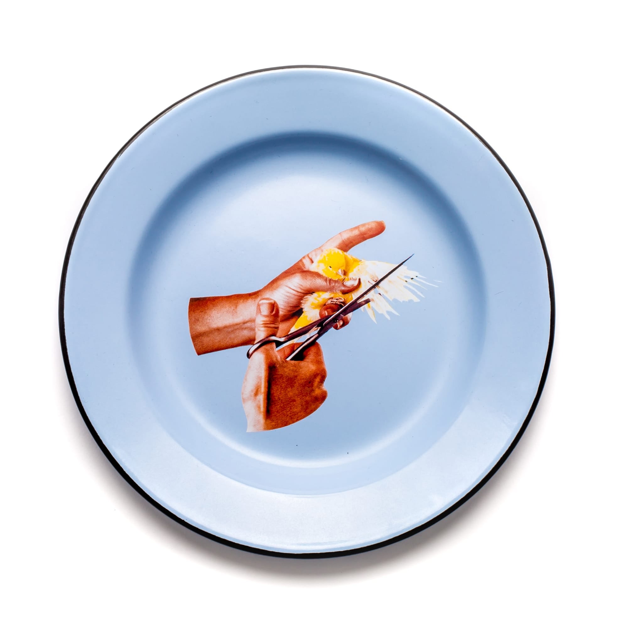 Enamel Plate Bird by DEKOR - Resin Society
