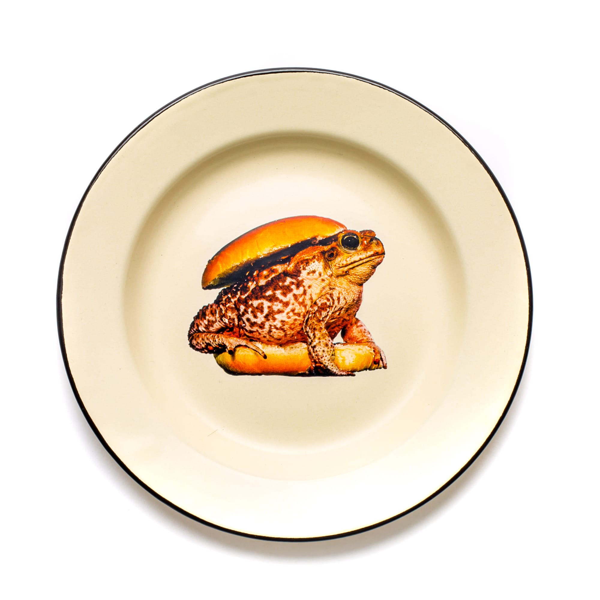 Enamel Plate Toad by DEKOR - Resin Society