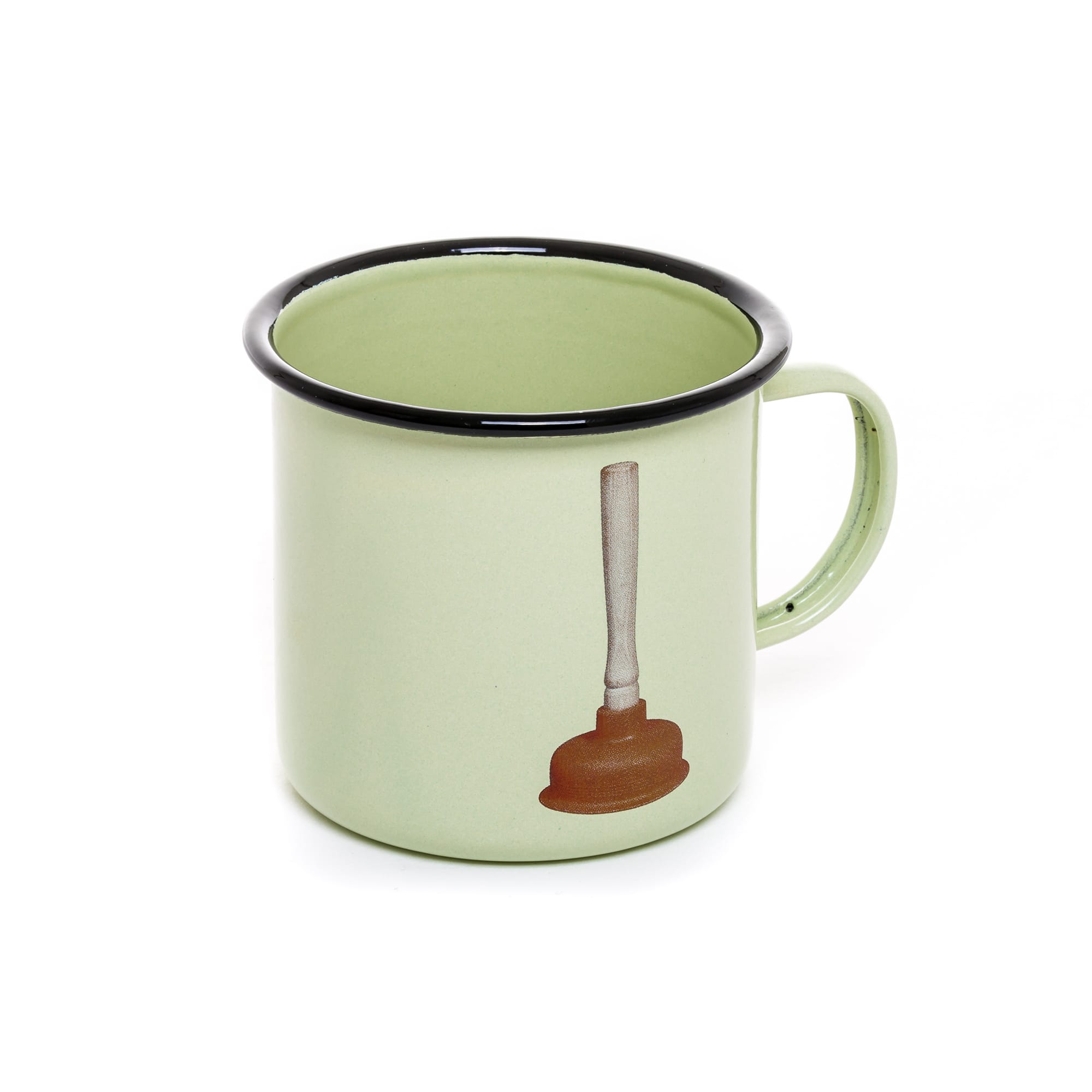Enamel Mug Plunger detail image - Resin Society