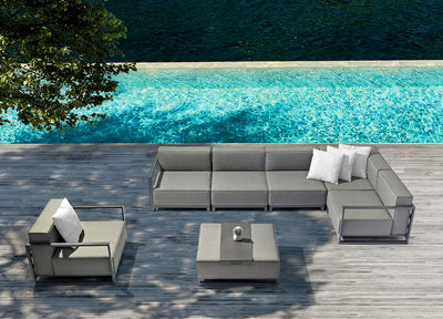 Sensation Indoor/Outdoor Ottoman detail image - Resin Society