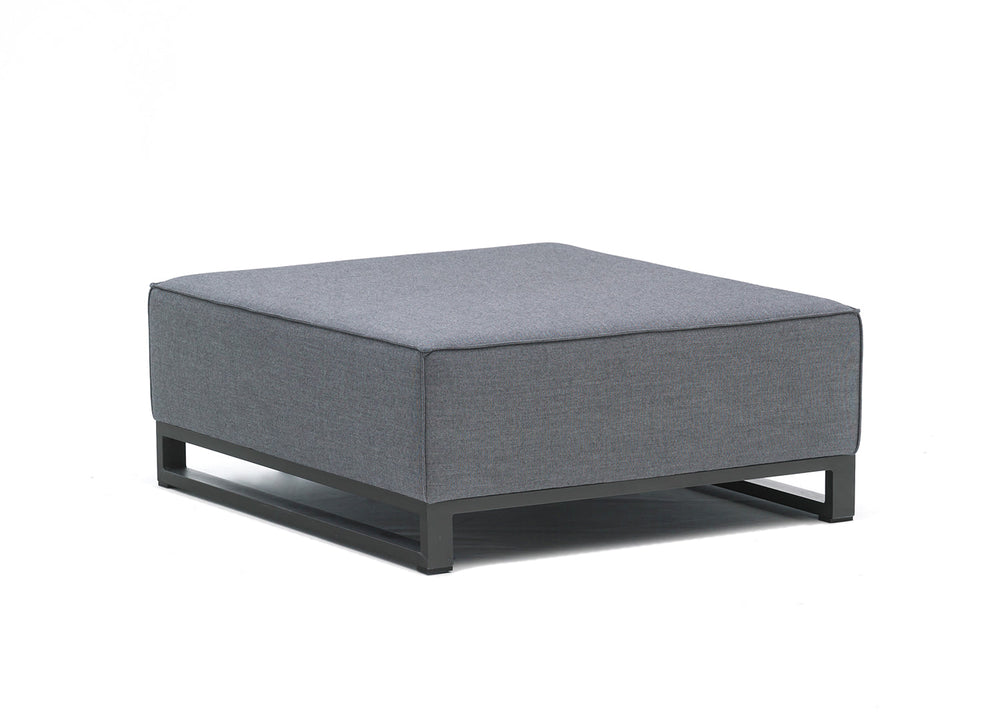 Sensation Indoor/Outdoor Ottoman by DEKOR - main product image for Resin Society