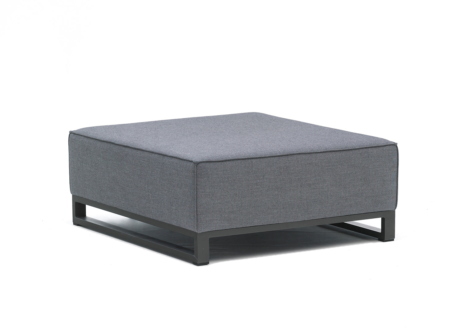 Sensation Indoor/Outdoor Ottoman by DEKOR - main product image for Resin Society
