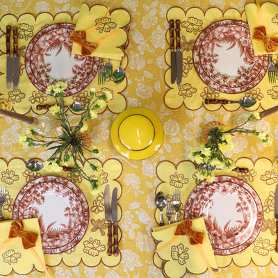 Sepia Estate Dinner Plate - Set of 4 (+1 Bonus Plate) by Ro'Table - product image 10 for Resin Society