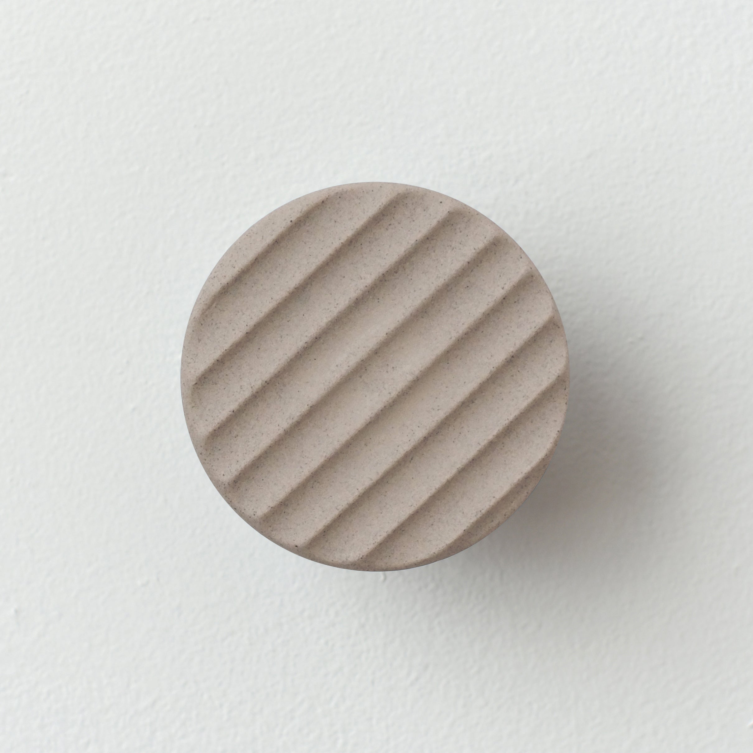 Sequence coat hook - Fluted by Misewell