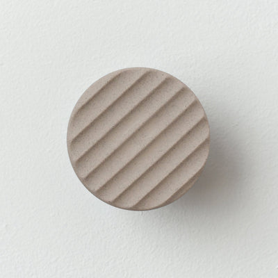 Sequence coat hook - Fluted by Misewell