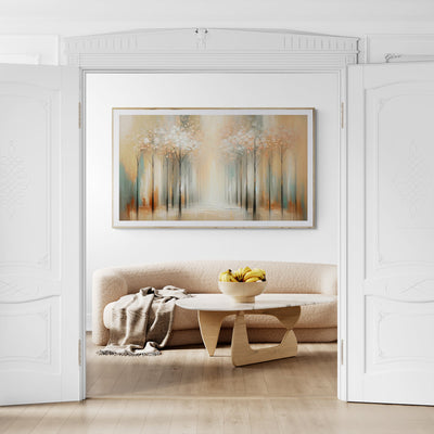 Canvas Print: "Serenity Bloom" by Tailored Canvases - product image 3 for Resin Society