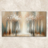 Canvas Print: "Serenity Bloom" by Tailored Canvases - product image 5 for Resin Society