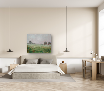 Serenity of Green Artist Enhanced Canvas Print by John Beard Collection - product image 2 for Resin Society