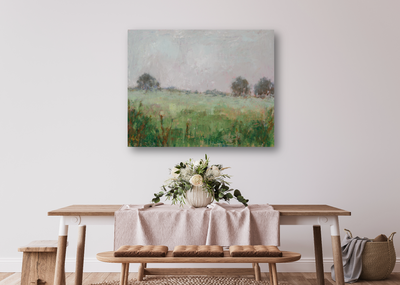 Serenity of Green Artist Enhanced Canvas Print by John Beard Collection - product image 4 for Resin Society