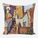 Shapes of Santorini Pillow by John Beard Collection - main product image for Resin Society