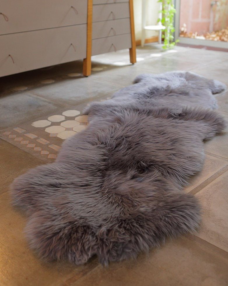 Sheepskin Runner Rug by Homelosophy