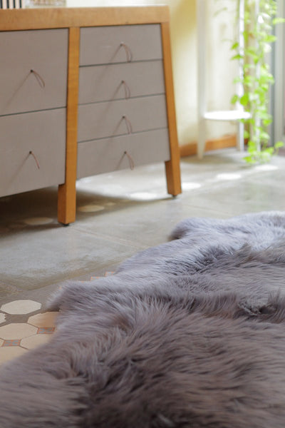 Sheepskin Runner Rug by Homelosophy