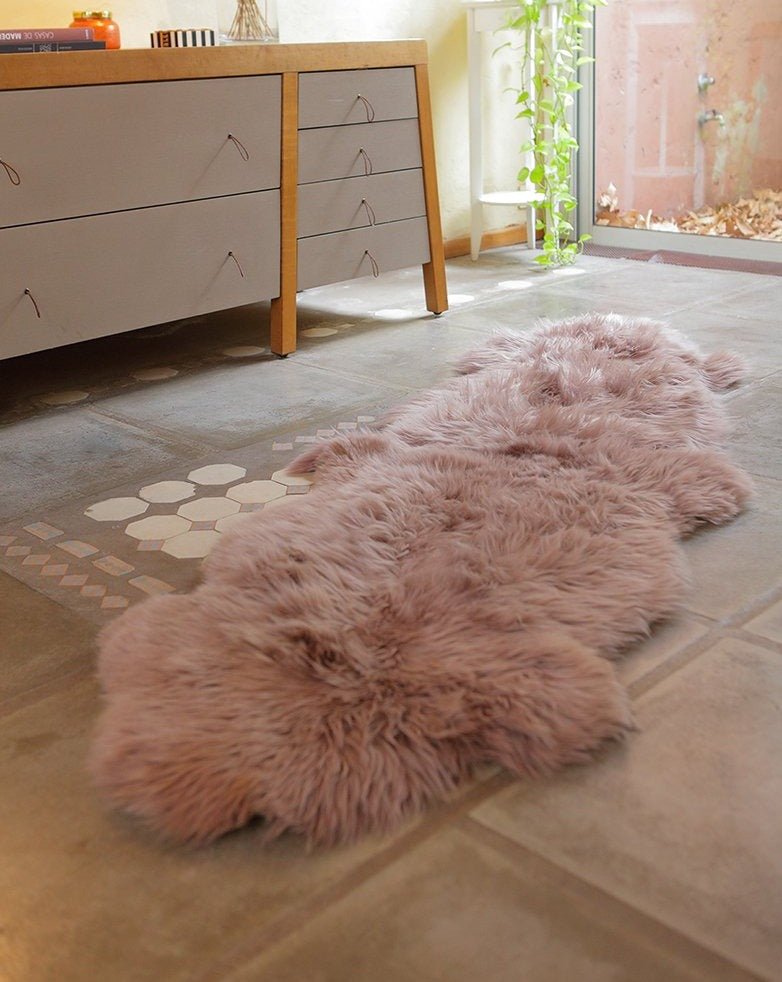Sheepskin Runner Rug by Homelosophy