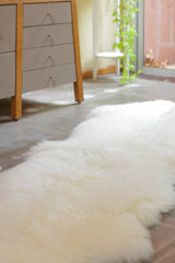 Sheepskin Runner Rug by Homelosophy