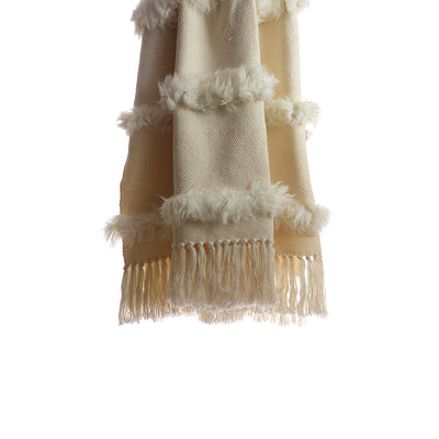 Fringe Throw Blanket by Homelosophy