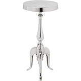 Side Table Barocco Alu Ø27cm by DEKOR