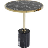 Side Table San Remo Base Black Ø46cm by DEKOR - main product image for Resin Society