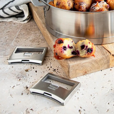 Stainless Steel Side Handle by CRISTEL USA