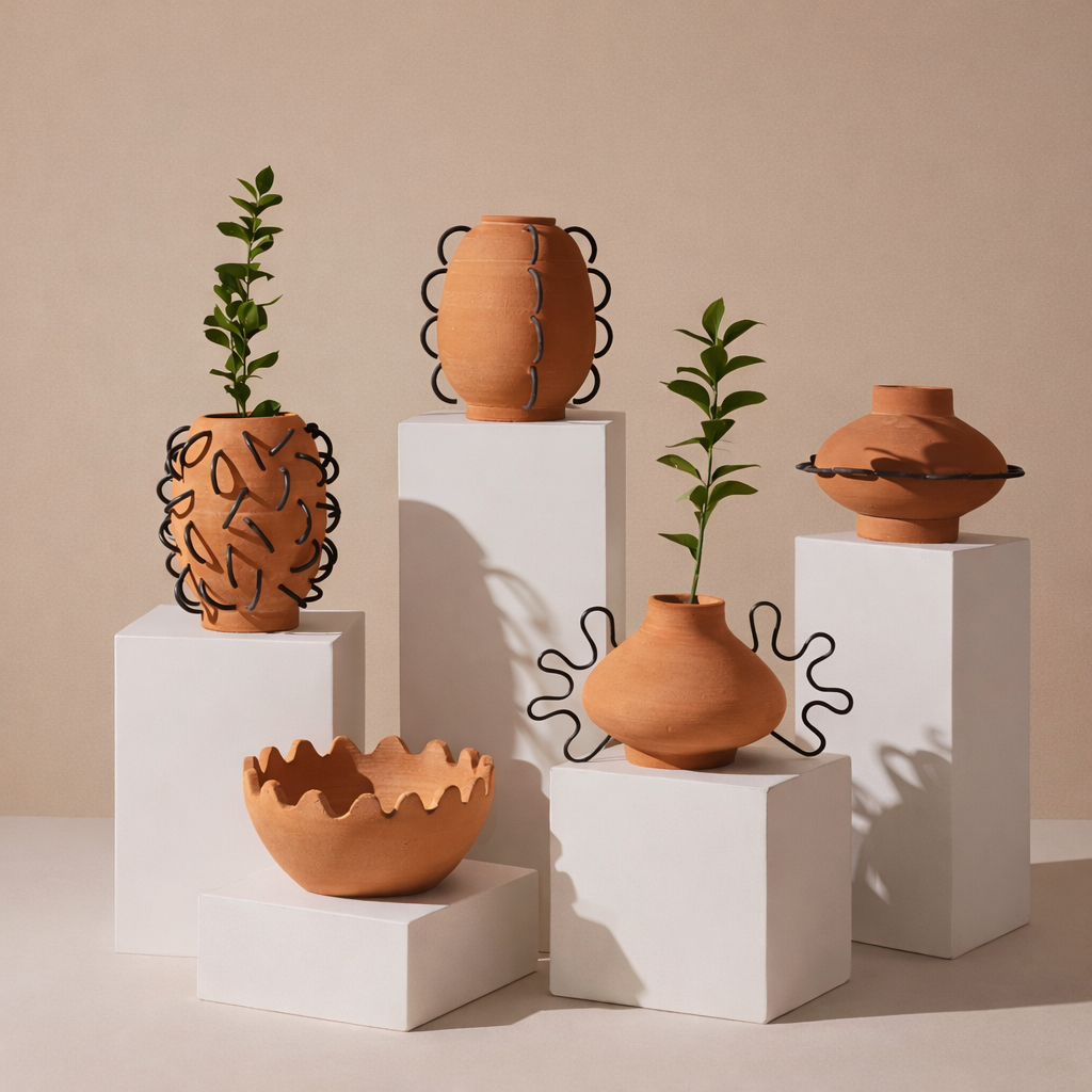 Eli Terracotta Vessel by MESO