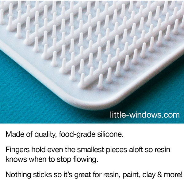 Large Silicone Doming Tray for Resin Jewelry and Art detail image - Resin Society