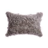 Curly Goat Fur Pillow by Homelosophy