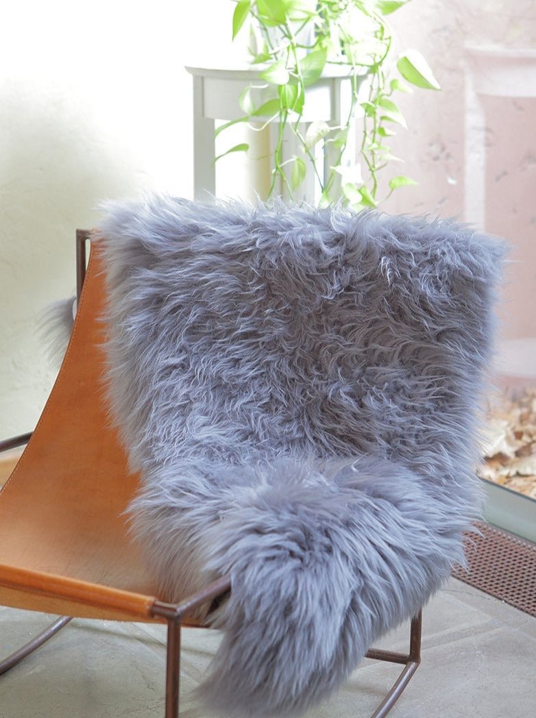 Single Fur Rug by Homelosophy