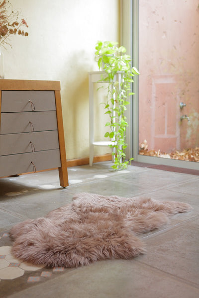 Single Fur Rug by Homelosophy