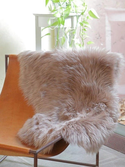 Single Fur Rug by Homelosophy