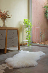 Single Fur Rug by Homelosophy