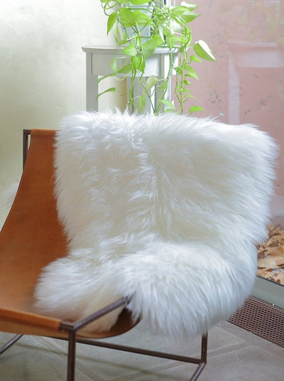 Single Fur Rug by Homelosophy