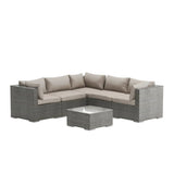 Sino Wicker Sofa Set by Fire Sense/Balkene Home - main product image for Resin Society