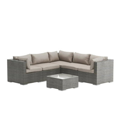 Sino Wicker Sofa Set by Fire Sense/Balkene Home - main product image for Resin Society
