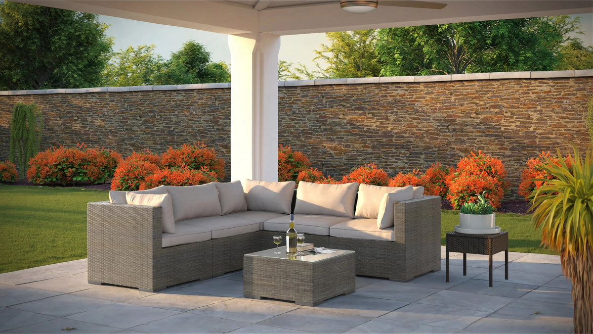 Sino Wicker Sofa Set by Fire Sense/Balkene Home - product image 3 for Resin Society