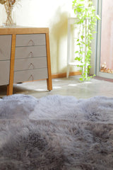 Six Piece Sheepskin Area Rug by Homelosophy