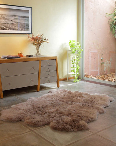Six Piece Sheepskin Area Rug by Homelosophy