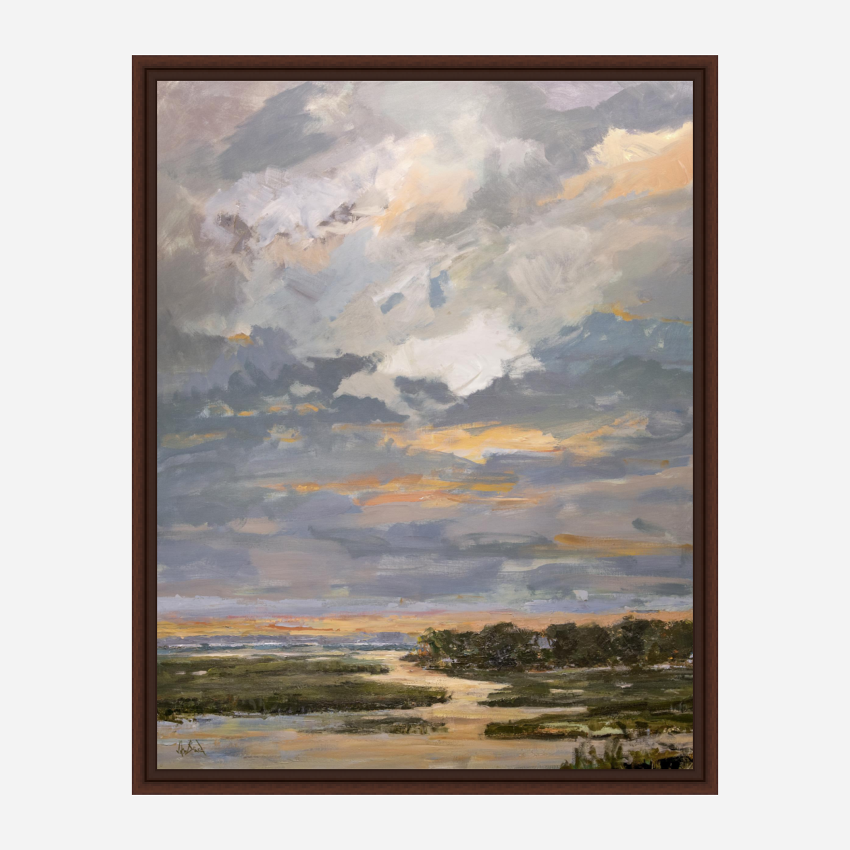 Skyfire Artist Enhanced Canvas Print by John Beard Collection - product image 5 for Resin Society