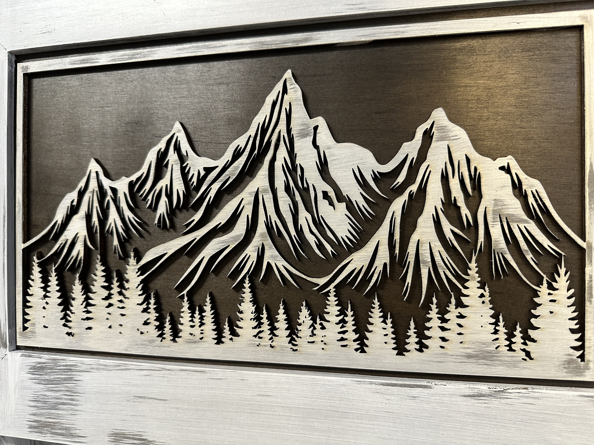 Hidden Gun Safe Coat Rack Snow Mountain Wall Decoration Concealed Shelf by Bellewood Designs - product image 17 for Resin Society