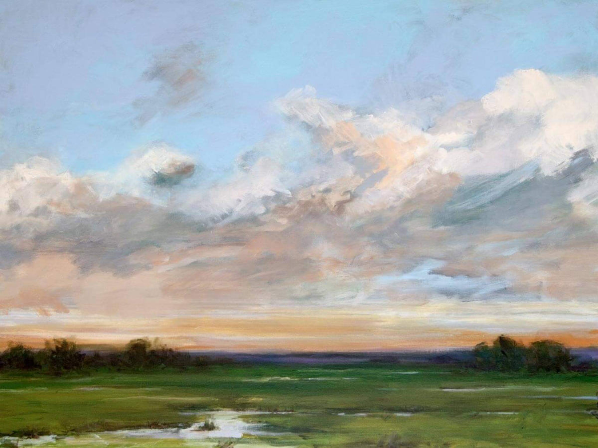 Solace I Artist Enhanced Canvas Print by John Beard Collection - main product image for Resin Society