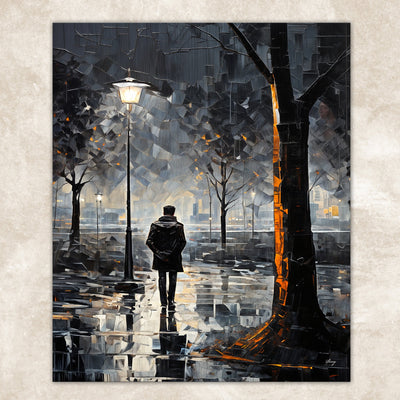 Canvas Print: "Solitary Reflection" by Tailored Canvases - product image 4 for Resin Society