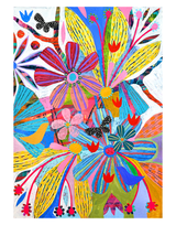 SOLSTICE PRINT artwork displayed framed and unframed