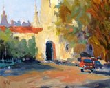 Spanish Chapel Artist Enhanced Canvas Print by John Beard Collection - main product image for Resin Society