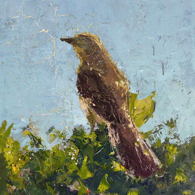 Sparrow Artist Enhanced Canvas Print by John Beard Collection - main product image for Resin Society