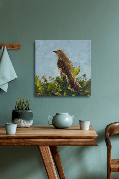 Sparrow Artist Enhanced Canvas Print by John Beard Collection - product image 2 for Resin Society