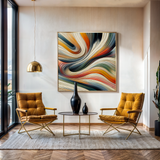 Canvas Print: "Spectral Swirl" by Tailored Canvases - product image 2 for Resin Society