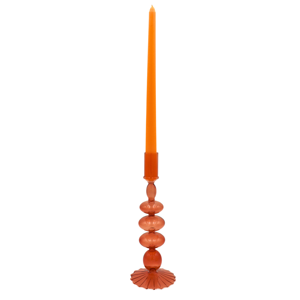 Extra Tall Mustard Taper Candle, 1 Case of 24 Packs (4 Candles per Pack) by Ro'Table - product image 3 for Resin Society
